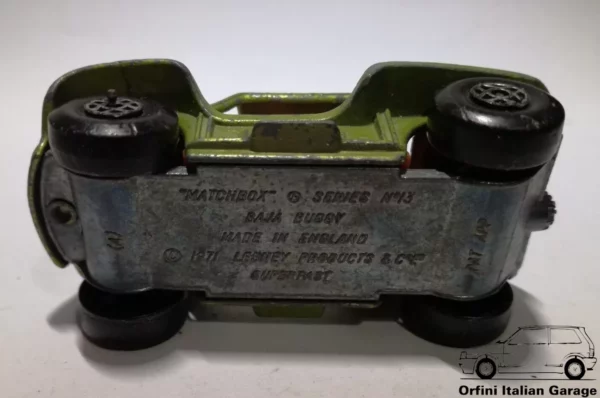 Baja Buggy Nº13 Matchbox 1971 Lesney Series View Front