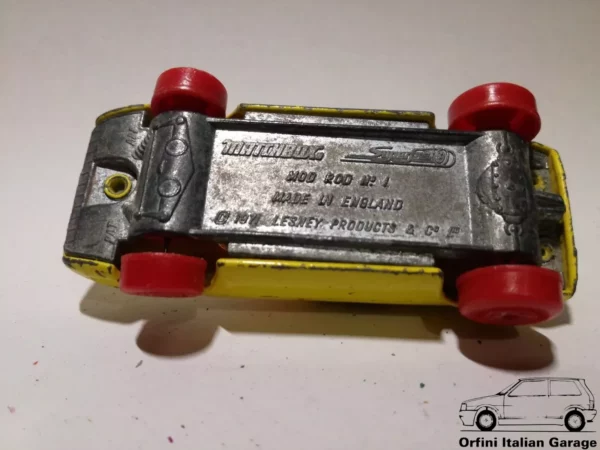 Mod Rod Nº1 Matchbox 1971 Lesney Superfast View Front