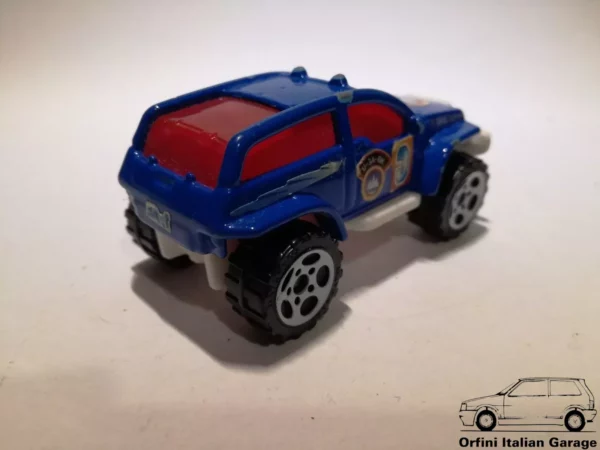 Front Line 4x4 TM Burger King Matchbox View Rear