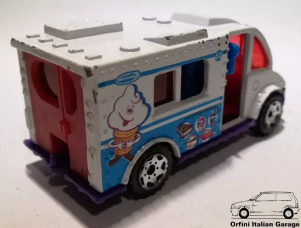 Ice Cream Truck 2001 Matchbox View Rear