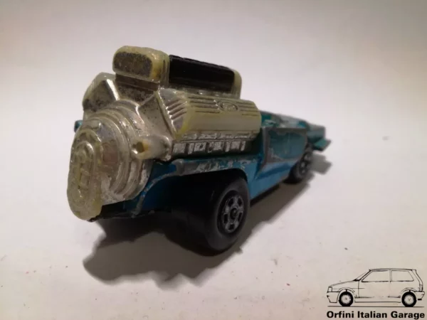 Tyre Fryer Nº42 Matchbox 1972 Lesney Superfast View Rear