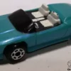 1990 Mil Mini Blue Convertible Car Matchbox View Right