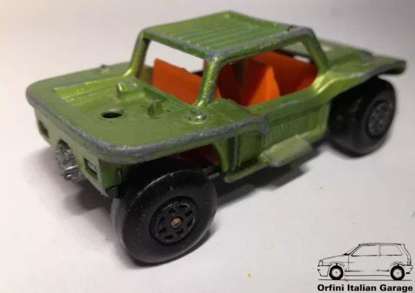 Baja Buggy Nº13 Matchbox 1971 Lesney Series View Rear Close Up