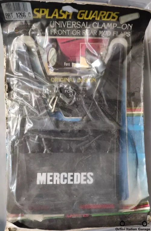 Mercedes Benz W123 W124 W115 LAMPA Front or Rear Mudflaps Paraspuzzi View Front