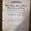 Morris 3 4 5 Ton Workshop Service Repair Operation Manual View Rear