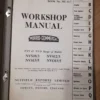 Morris NVS NVO Range Workshop Service Repair Operation Manual View Rear