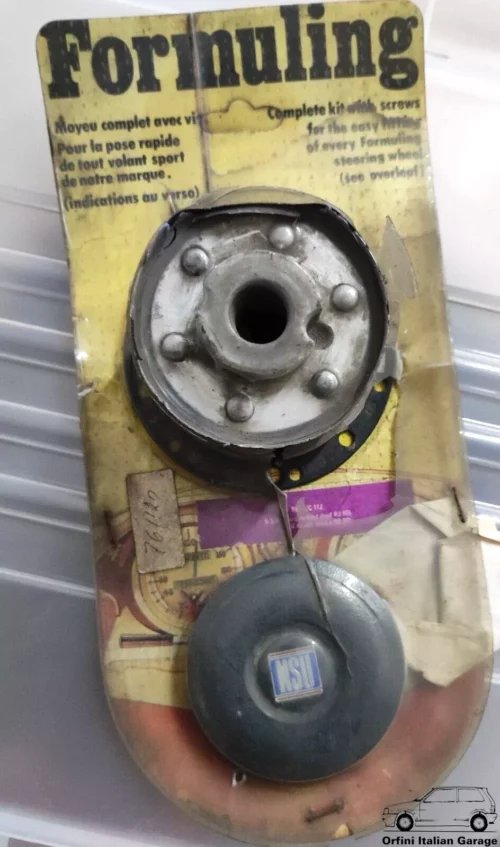 NSU All Models - Formuling Steering Wheel Hub Adapter Boss Horn View Rear