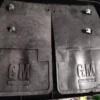 Opel Bedford Vauxhall Isuzu Vintage NOS Mudflaps Paraspruzzi View Rear