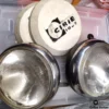 Pair Fog Lights CIBIE IODE SAE03 with Covers View Upper