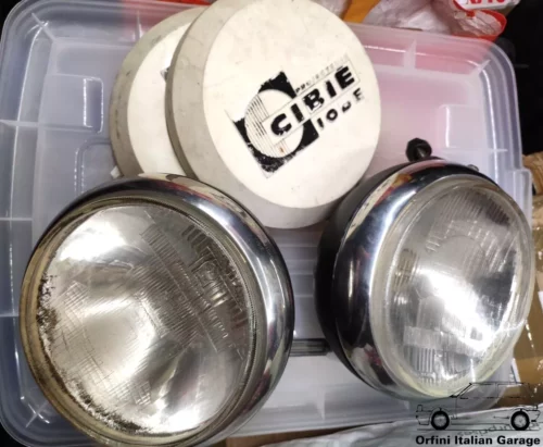 Pair Fog Lights CIBIE IODE SAE03 with Covers View Upper