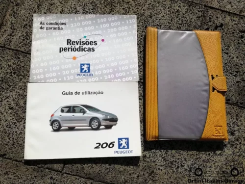 Peugeot 206 - Owners Manual Handbook Libretto Uso Manutenzione Notice Entretien View Front
