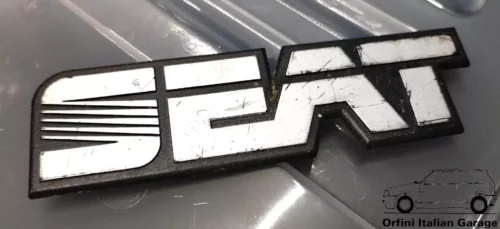 Radiator Grill Scritta Stemma Badge Seat Marbella Terra Panda View Rear