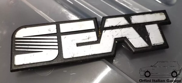 Radiator Grill Scritta Stemma Badge Seat Marbella Terra Panda View Rear