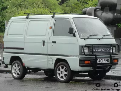 Bull Bar Bedford Rascal Bambi Suzuki Super Carry View Front
