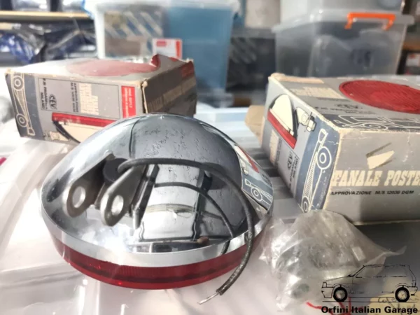 Rear Back Fog Light Fanale CEV 9371 Posteriore Antinebbia Fiat Topolino 1500B View Front