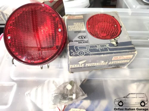 Rear Back Fog Light Fanale CEV 9371 Posteriore Antinebbia Fiat Topolino 1500B View Rear
