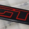 Rear Side Badge Monogramme Peugeot 205 GTI View Rear