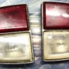 Rear Back Lights Coppia Fanale Posteriore Lancia Flavia Berlina Vignale Cabrio View Left