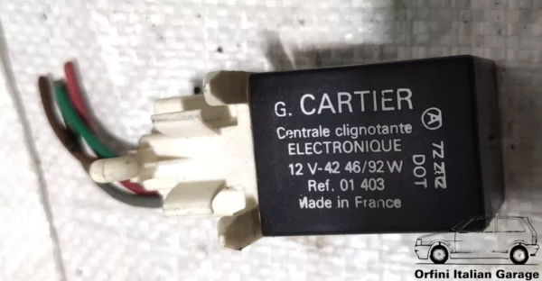 Relay CARTIER 01403 Peugeot Renault Citroen View Rear