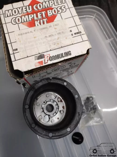 Renault 5 (-1981) Formuling Steering Wheel Hub Adapter Boss View Front