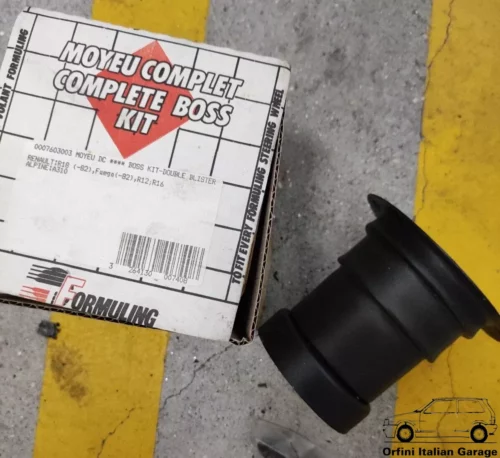 Renault 12 16 18 Fuego Alpine A310 Formuling Steering Wheel Hub Adapter Boss View Front