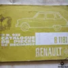 Renault 6 PR932 - Catalogue de Pieces de Rechange Parts Catalogue Manual View Right