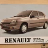 Renault Clio MK1 Owners Manual Driver's Handbook Libretto Manutenzione Entretien View Rear
