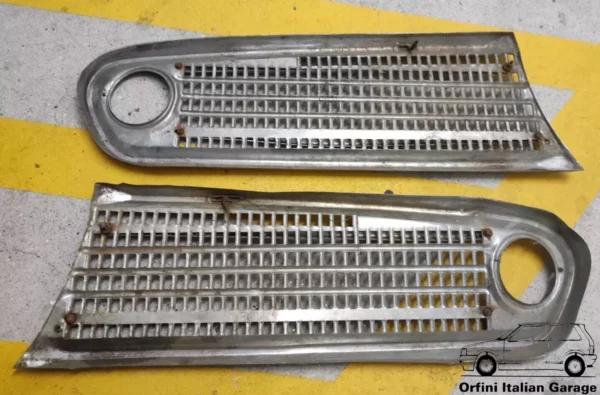 Right + Left Coppia Radiator Grill Mascherina Alfa Romeo Giulietta 750 101 View Front