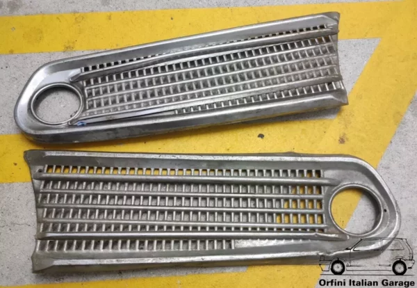 Right + Left Coppia Radiator Grill Mascherina Alfa Romeo Giulietta 750 101 View Rear