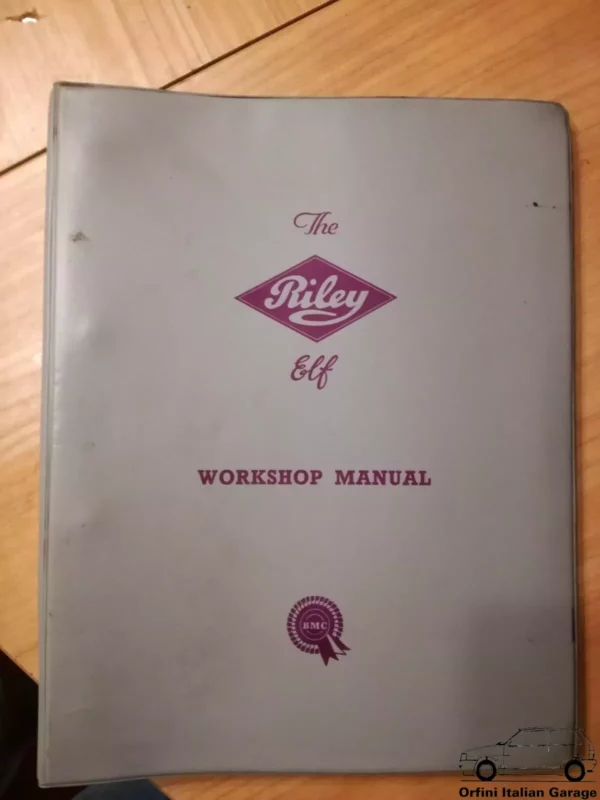 Riley Elf MK1 MK2 Marks I and II - Workshop Manual View Right