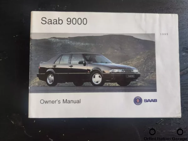 Saab 9000 Owners Manual Driver's Handbook Libretto Manutenzione Entretien View Front