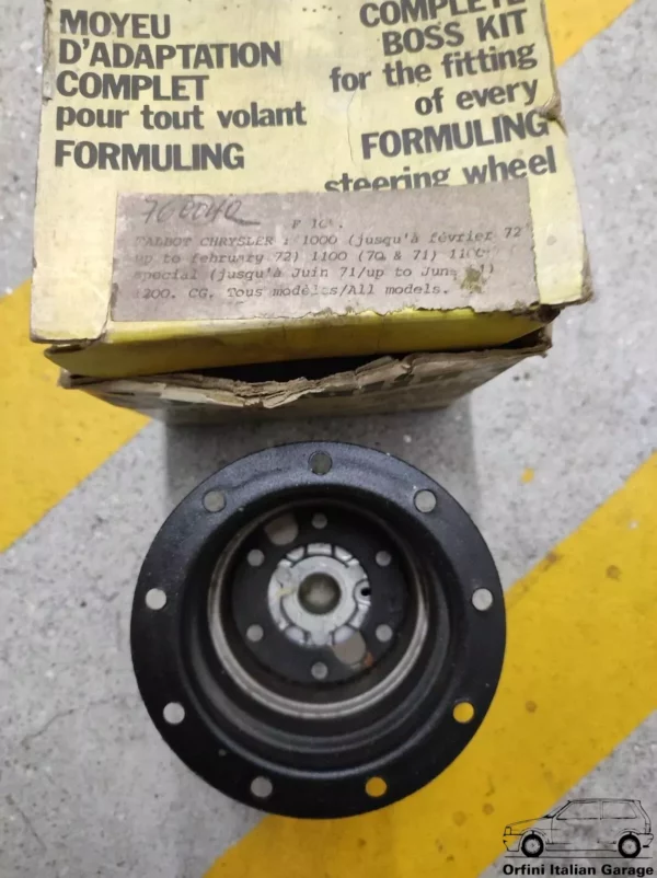 Simca 1000 1100 1200 Formuling Steering Wheel Hub Adapter Boss Horn View Front