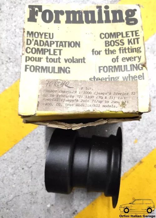 Simca 1000 1100 1200 Formuling Steering Wheel Hub Adapter Boss Horn View Rear