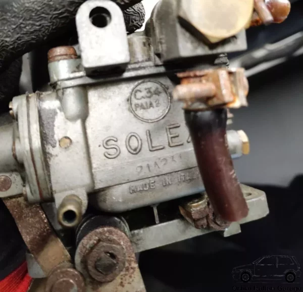 Solex C34 PAIA 3 PAIA3 Fiat 1300 1500 125 Carburettor View Front