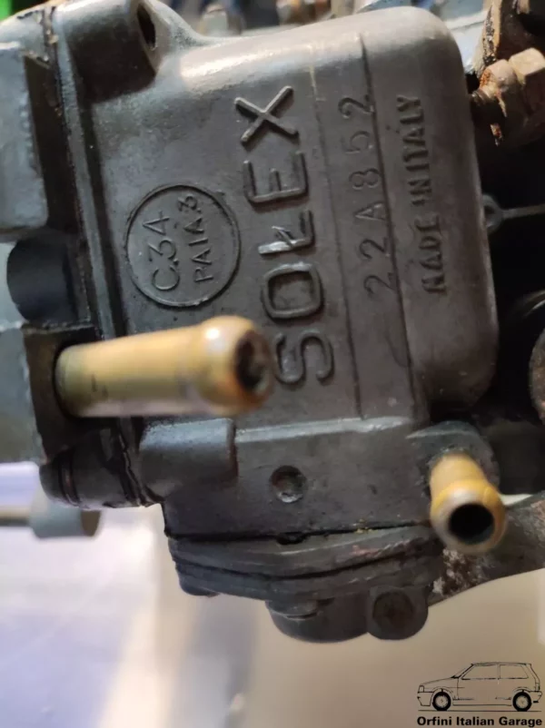 Solex C34 PAIA 3 PAIA3 Fiat 1300 1500 125 Carburettor View Rear