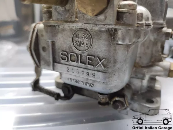 Solex C32 PAIA 5 Alfa Romeo Giulia 105 1600 Carburettor View Right