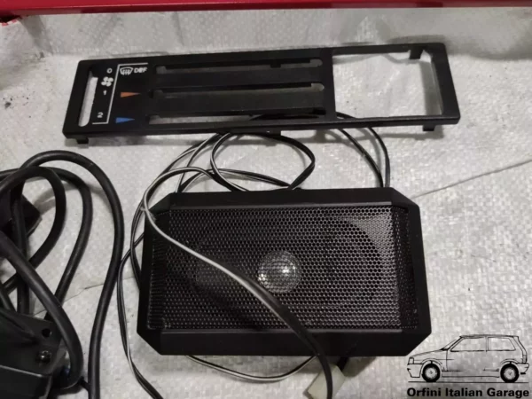 Speakers + Fuse Box - Fiat Bertone X1/9 View Right