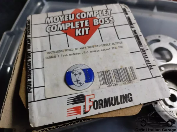 Subaru Formuling Steering Wheel Hub Adapter Boss View Front