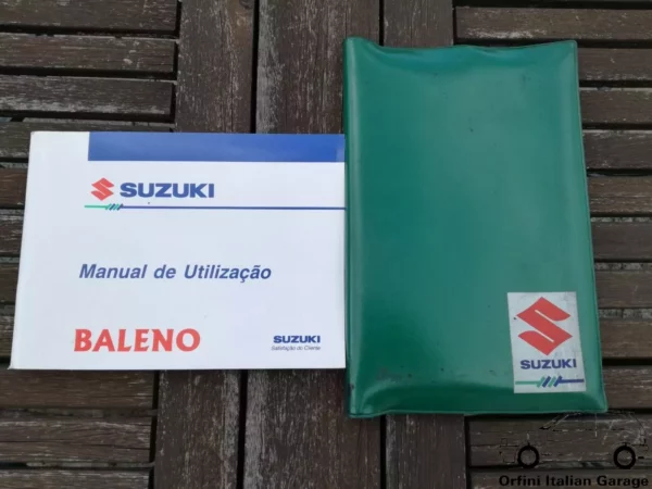 Suzuki Baleno Owners Manual Handbook Libretto Uso Manutenzione Entretien View Front