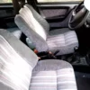 Tessuto Fabric Sedile Seats Bombazine Azurro Blue Fiat Uno MK2 60S 60SX S SX View Front