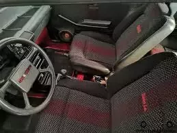 Seat Fabric Sedile Tessuto Fiat Uno Turbo MK1 Antiskid View Front