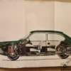 VW 411 Owners Manual Driver's Handbook Libretto Entretien View Front