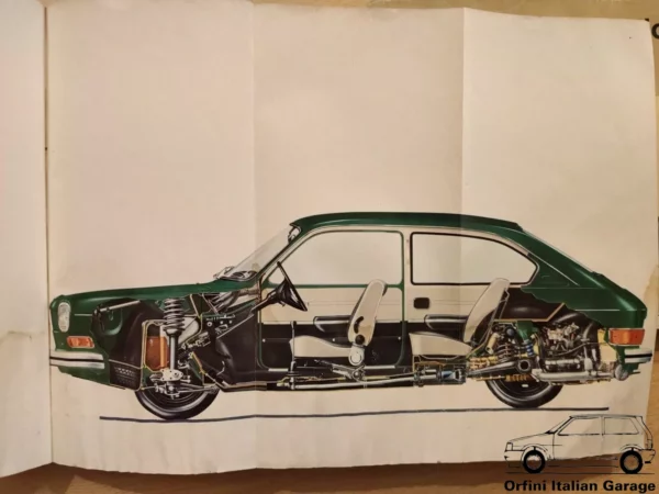 VW 411 Owners Manual Driver's Handbook Libretto Entretien View Front