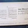 VW T2 Transporter Owners Manual Driver's Handbook Libretto Entretien View Front