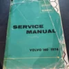 Volvo 140 Series 1974 - Workshop Service Repair Operation Manual View Left