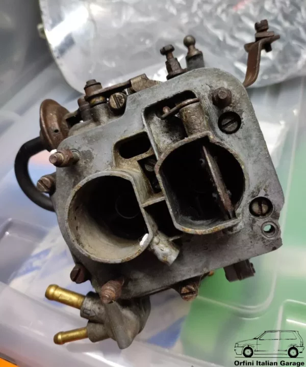 WEBER 32 DMTR 34/250 Fiat Bertone X1/9 1300 Carburettor View Rear