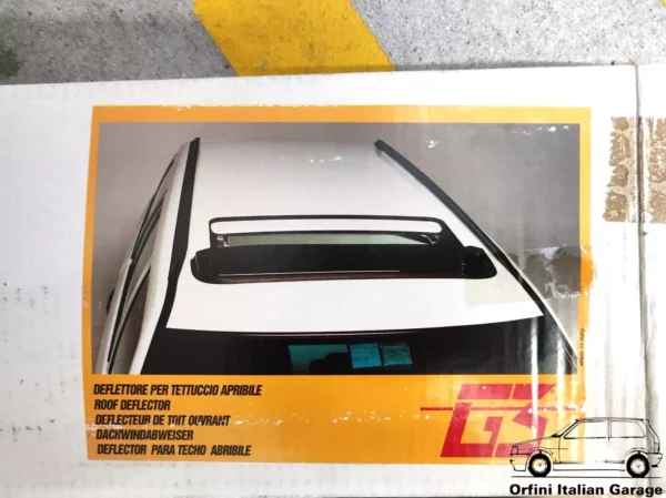 Wind Deflector Sunroof Deflettore Tettucccio Apribile Lancia Delta 831 Prisma View Front