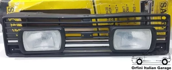 Radiator Grill Mascherina Griglia Calandra Fog Lights Autobianchi Lancia Y10 View Left