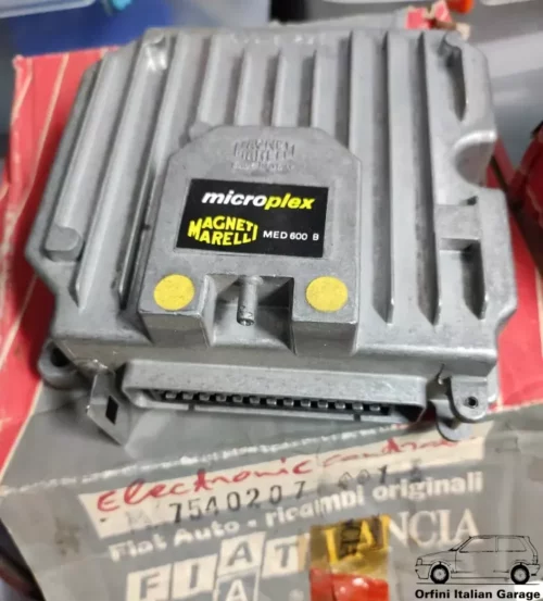 7540207 Engine ECU Magneti Marelli MED 600B Lancia Delta 1.6 HF Turbo