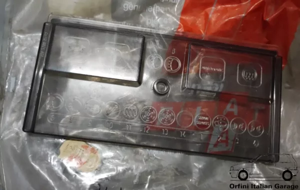 4398580 Fuse Box Cover Fiat 131 Mirafiori